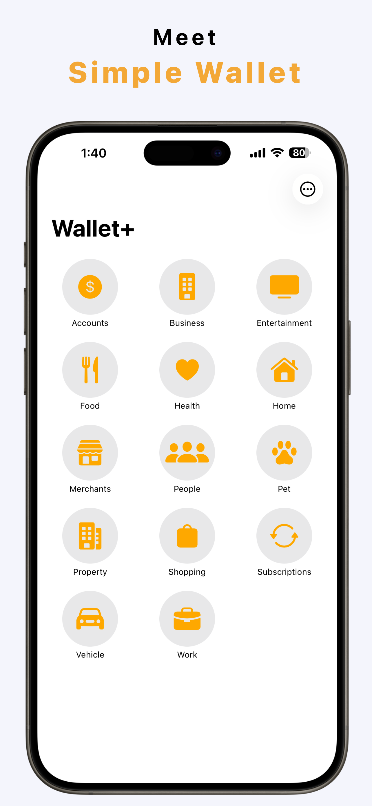 Simple Wallet: Organize Your Money: Bank, spending, assets, and IOUs - finally in one place.